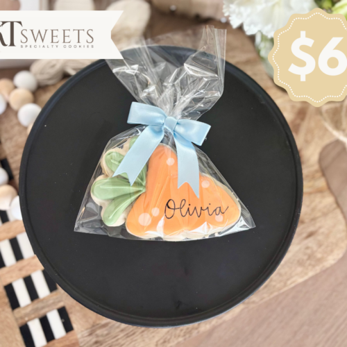 Personalized Carrot Cookie